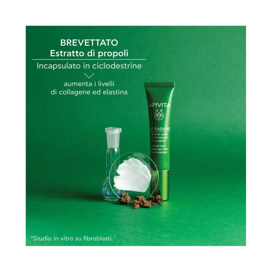 Apivita Bee Radiant Crema Occhi Anti-Fatica 15ml