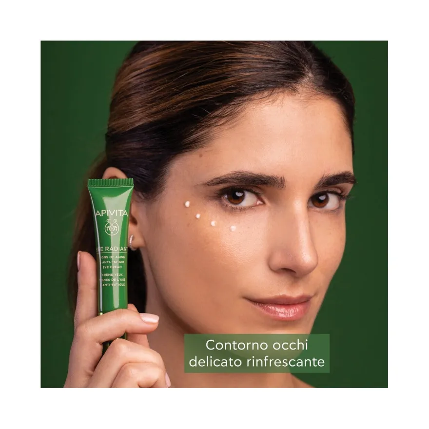 Apivita Bee Radiant Crema Occhi Anti-Fatica 15ml