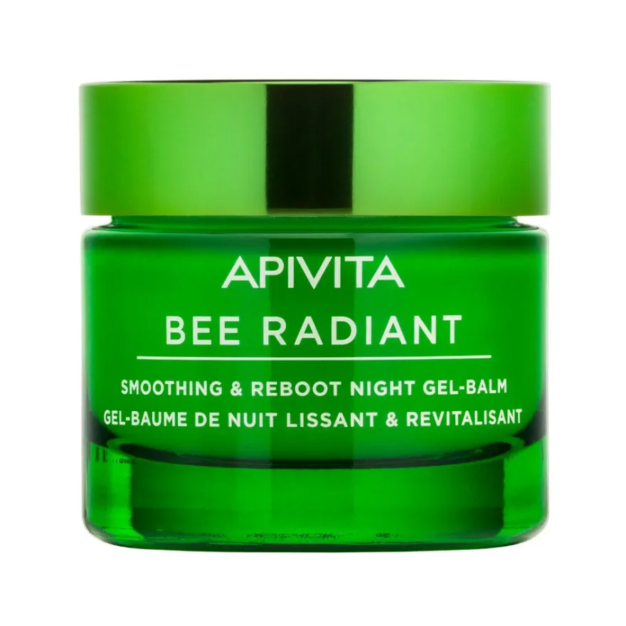 Apivita Bee Radiant Gel-Balsamo Notte Levigante & Riattivante 50ml