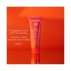 Apivita Bee Sun Safe Crema Viso SPF50 Anti-Macchia&Anti-Age 50ml