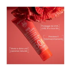 Apivita Bee Sun Safe Hydra Fresh Crema Gel Viso Colorata SPF50 50ml