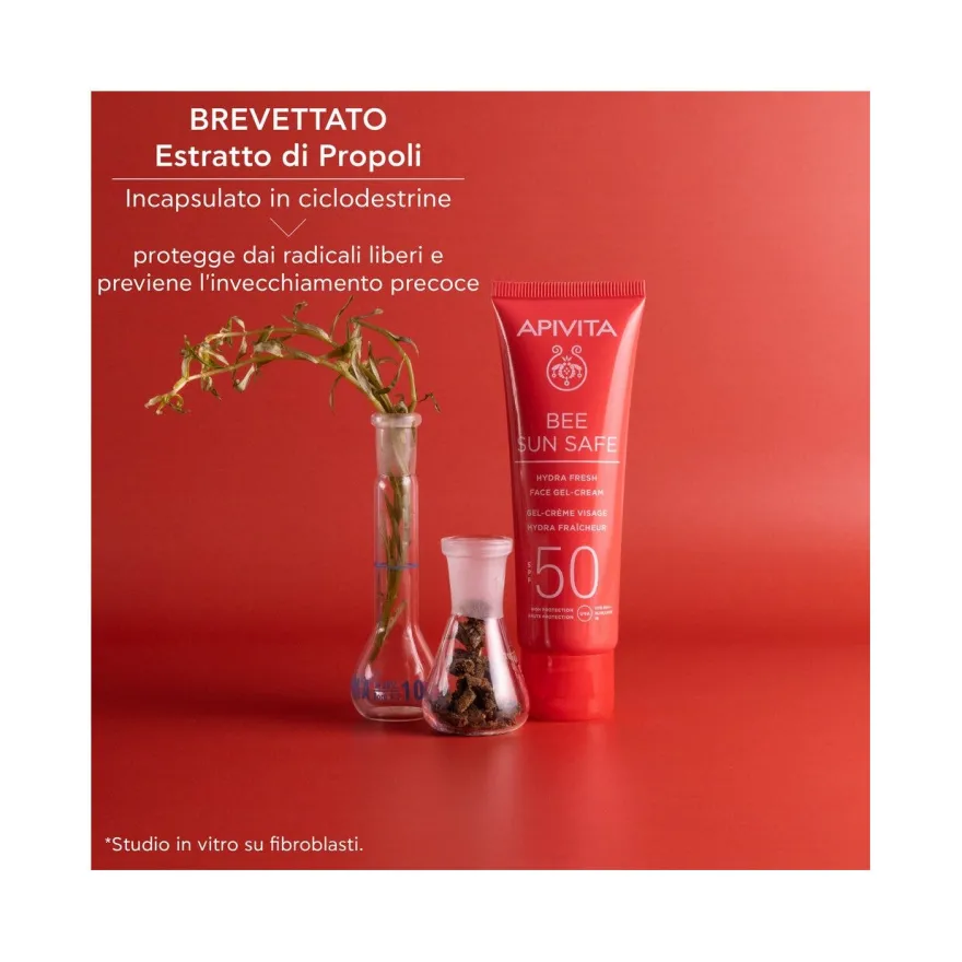 Apivita Bee Sun Safe Hydra Fresh Crema Gel Viso SPF50 50ml