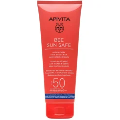 Apivita Bee Sun Safe Hydra Fresh Latte Solare SPF50 Viso Corpo 200ml