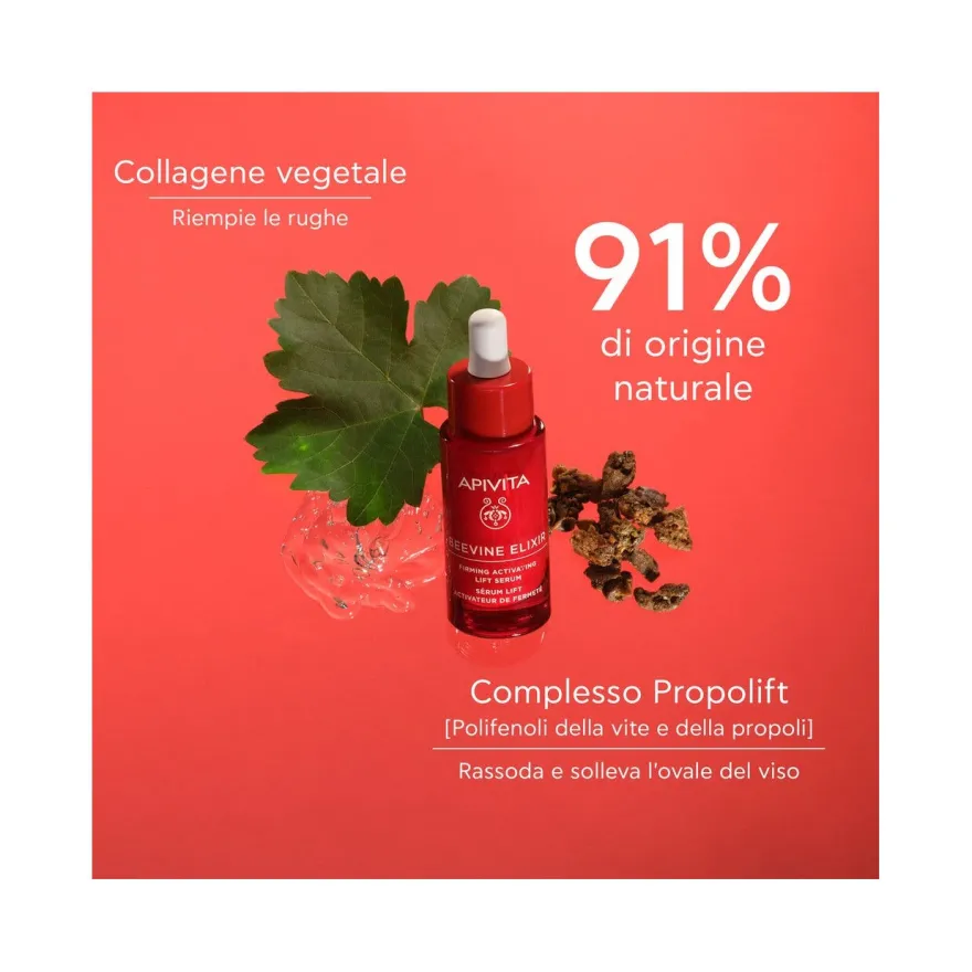 Apivita Beevine Elixir Siero Anti-Rughe Rassodante Liftante 30ml