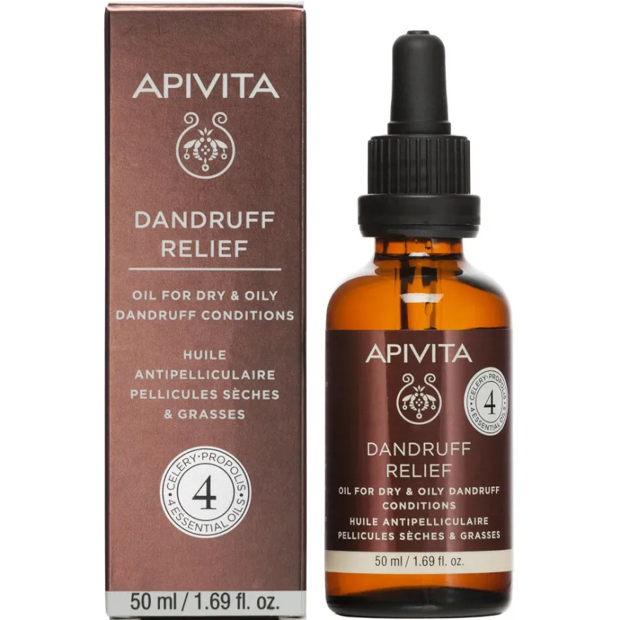 Apivita Dandruff Olio Sollievo Forfora 50ml