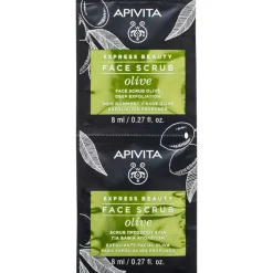 Apivita Express Beauty Scrub Viso Esfoliante Olive 2x8ml
