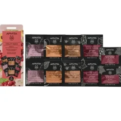 Apivita Express Beauty Snack Vitalità Set 4 Maschere Viso