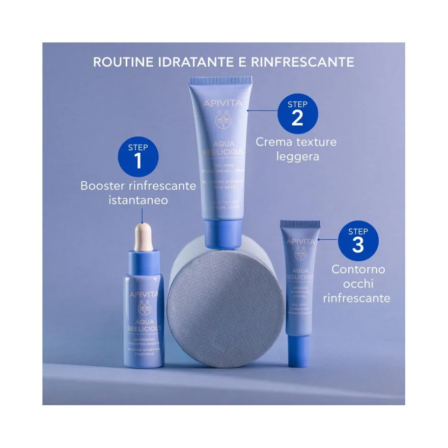 Apivita Gel-Crema Idratante Oil Free Texture Leggera 40ml