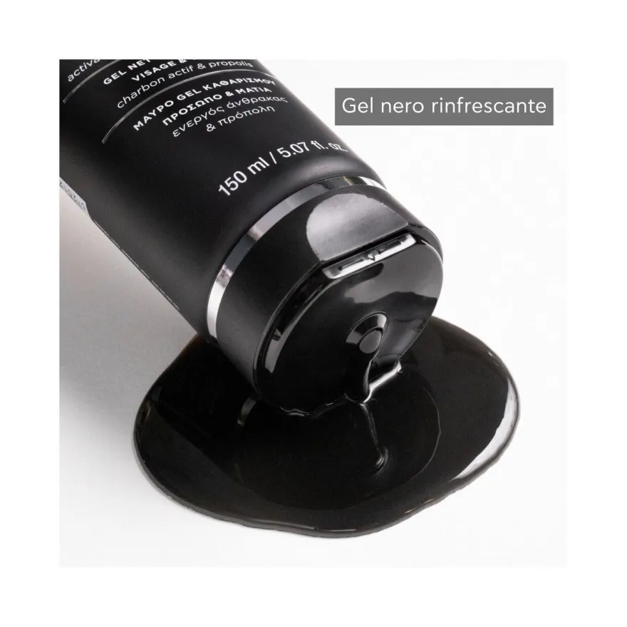 Apivita Gel Detergente Nero Viso/Occhi 150ml
