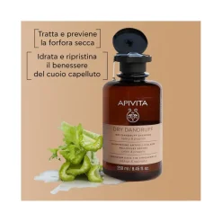 Apivita Shampoo Forfora Secca Per Capelli 250ml