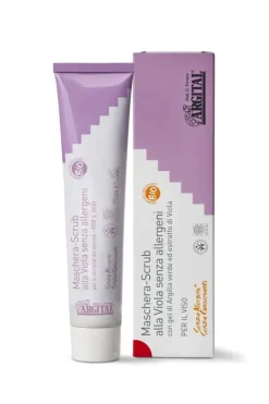 Argital Maschera - Scrub Viso Alla Viola Senza Allergeni 75ml