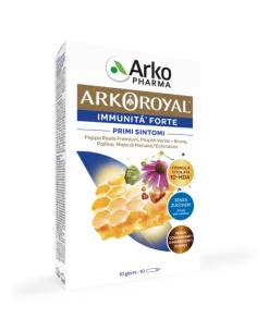 Arkopharma Arkoroyal Immunità Forte Senza Zucchero 10 Flaconcini Da 15ml