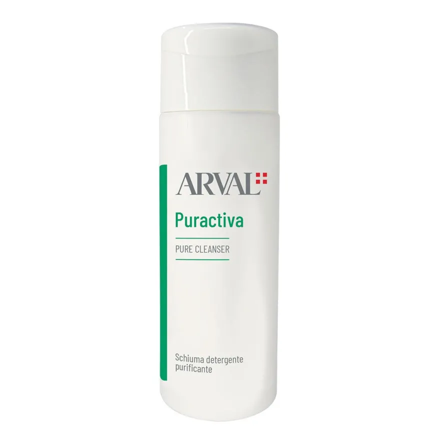 Arval Puractiva Pure Cleanser Schiuma Detergente Purificante Viso 200ml