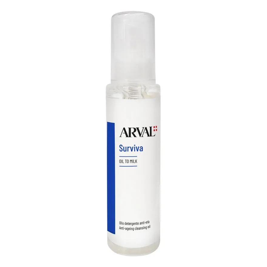 Arval Surviva Oil To Milk Olio Detergente Viso Anti-età 150ml