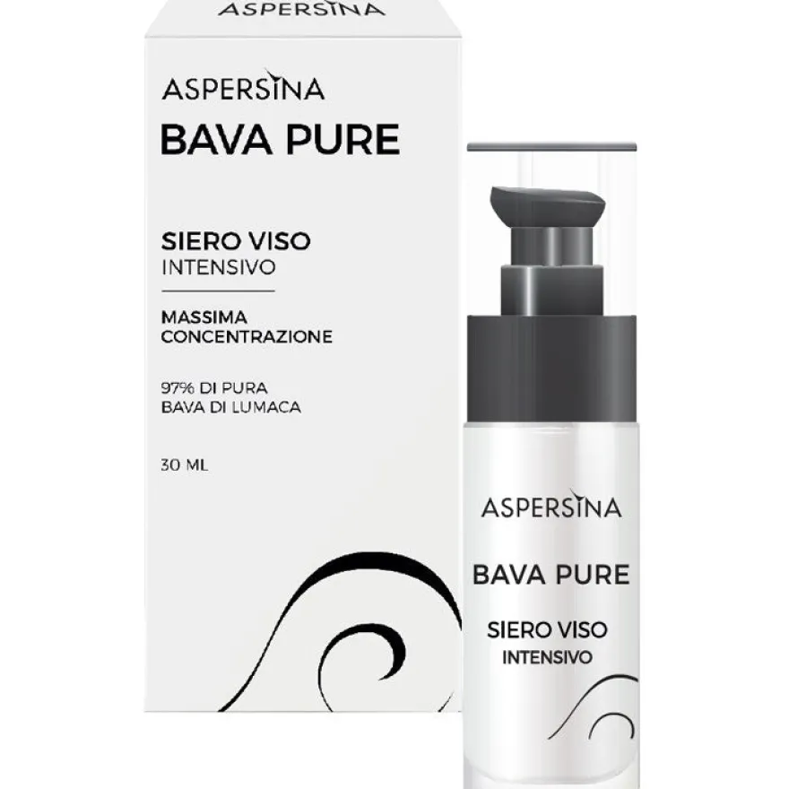 Aspersina Bava Pure Siero Viso Emolliente 30ml - Idratazione e Cura