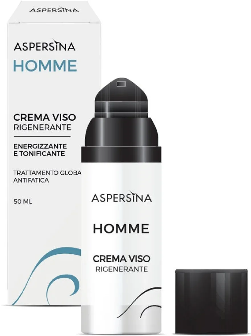 Aspersina Homme Crema Viso Rigenerante Uomo 50ml