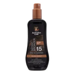 Australian Gold Gel Spray SPF15 Con Bronzer 237ml