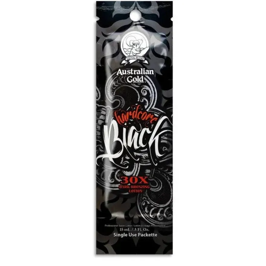 Australian Gold Hardcore Black Stimolatore Di Abbronzatura 15ml
