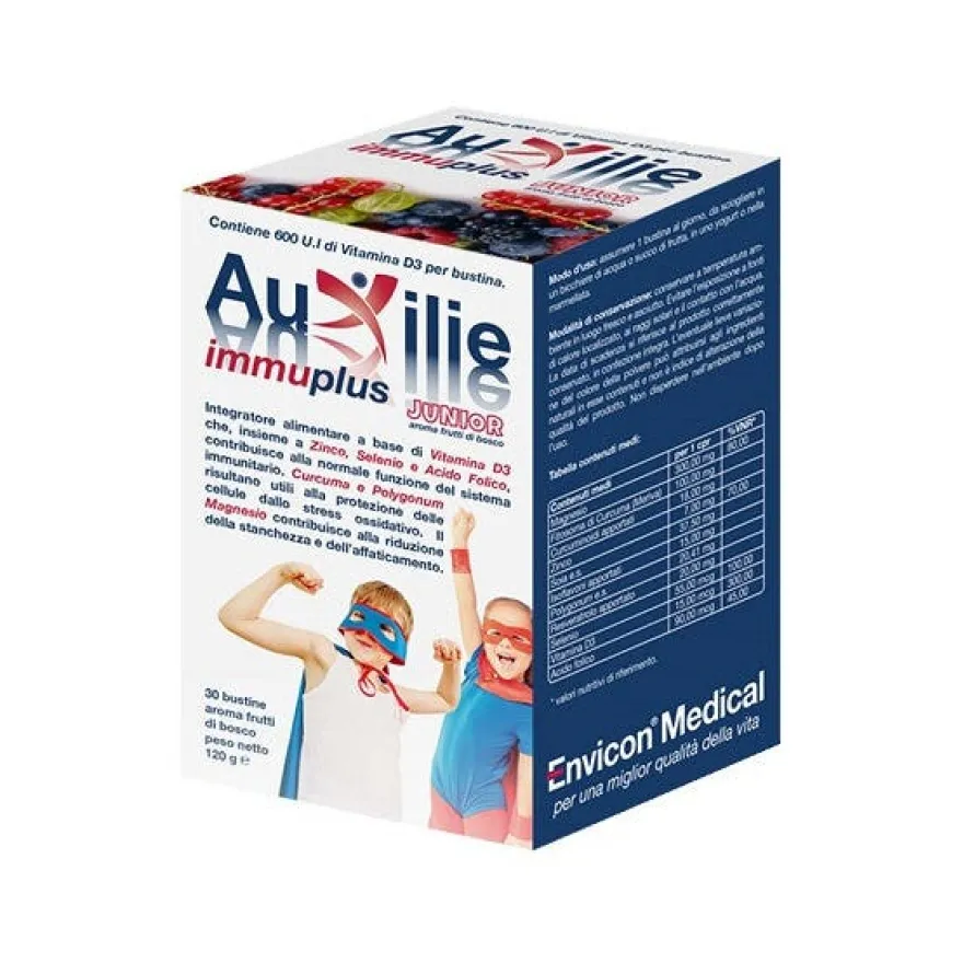 Auxilie Immuplus Junior Solubile 30 Bustine