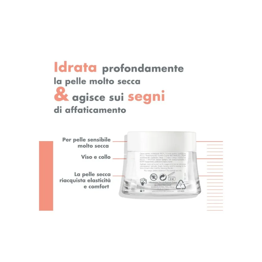 Avene Crema Nutritiva Rivitalizzante Ricca 50ml