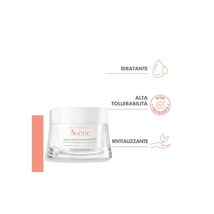 Avene Crema Nutritiva Rivitalizzante Ricca 50ml