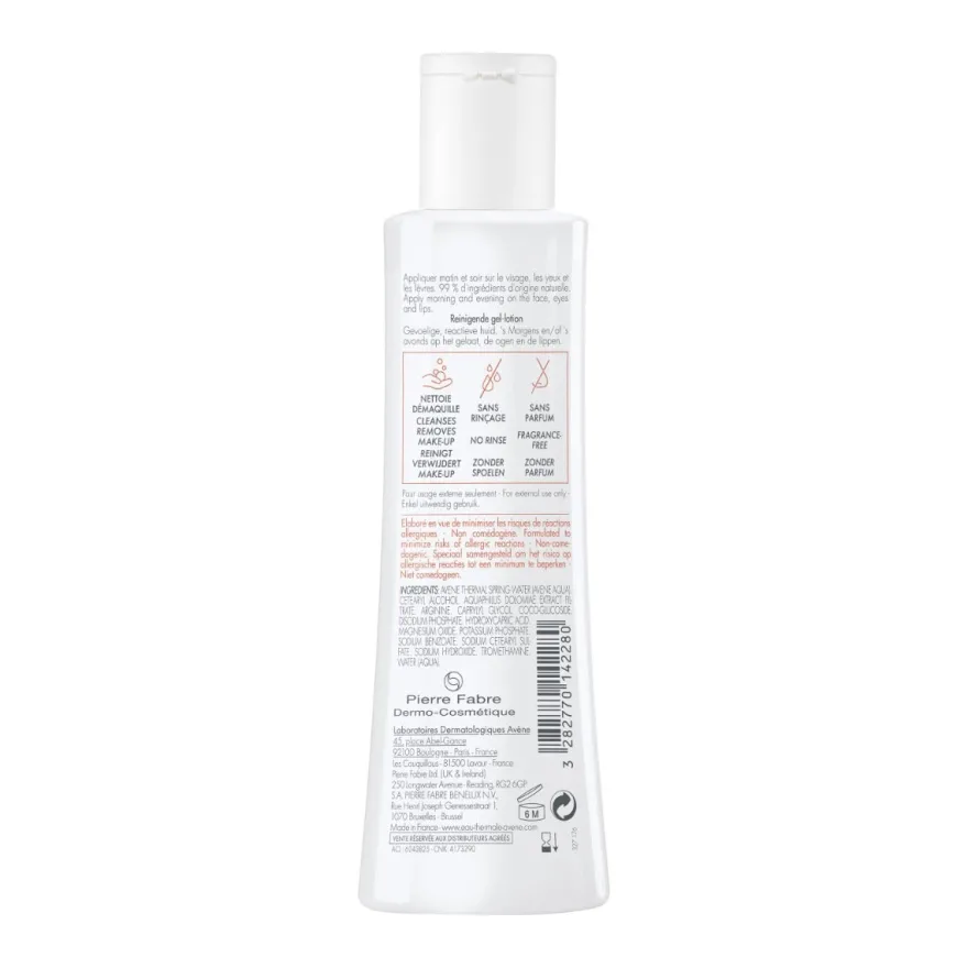 Avene Tolerance Lozione Detergente Gel 200ml Pelle Sensibile