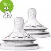 Avent 2 Tettarelle Natural Flusso Lento 2 Fori 1M+