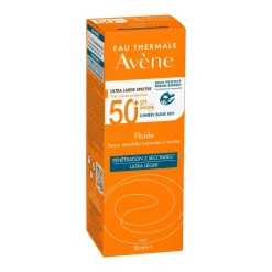 Avène Fluido SPF 50+ Solare Viso 50ml Protezione UV