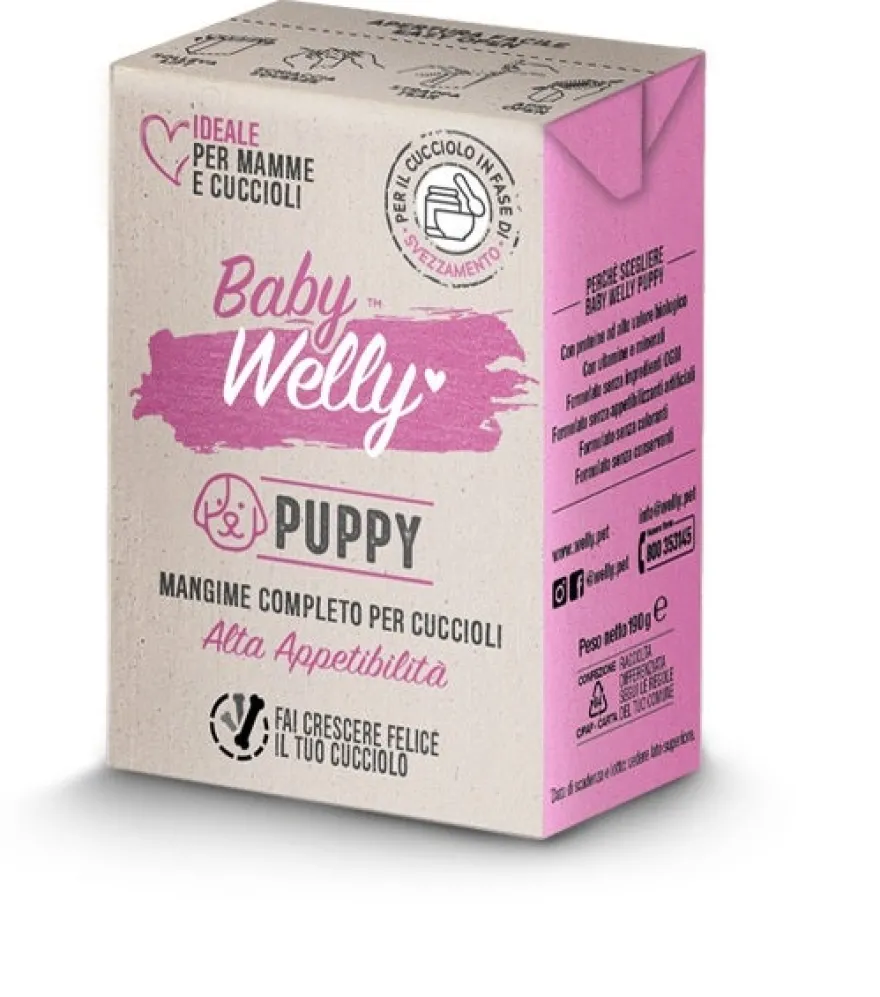 Baby Welly Puppy Mangime Completo Per Cani Cuccioli 180 gr