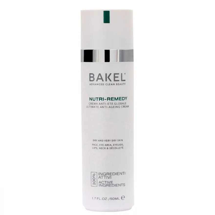 Bakel Nutri-Remedy Crema Anti-Età Globale Pelle Da Secca A Molto Secca 50ml