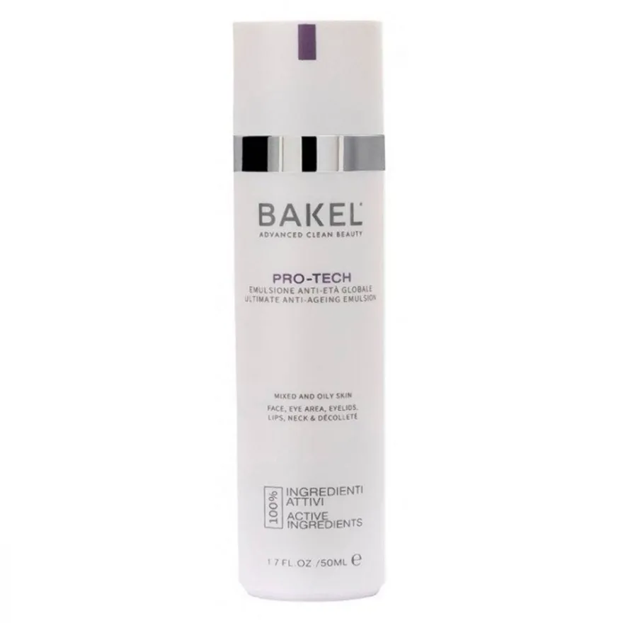 Bakel Pro-Tech Emulsione Anti-Età Globale Pelle Da Mista A Oleosa 50ml