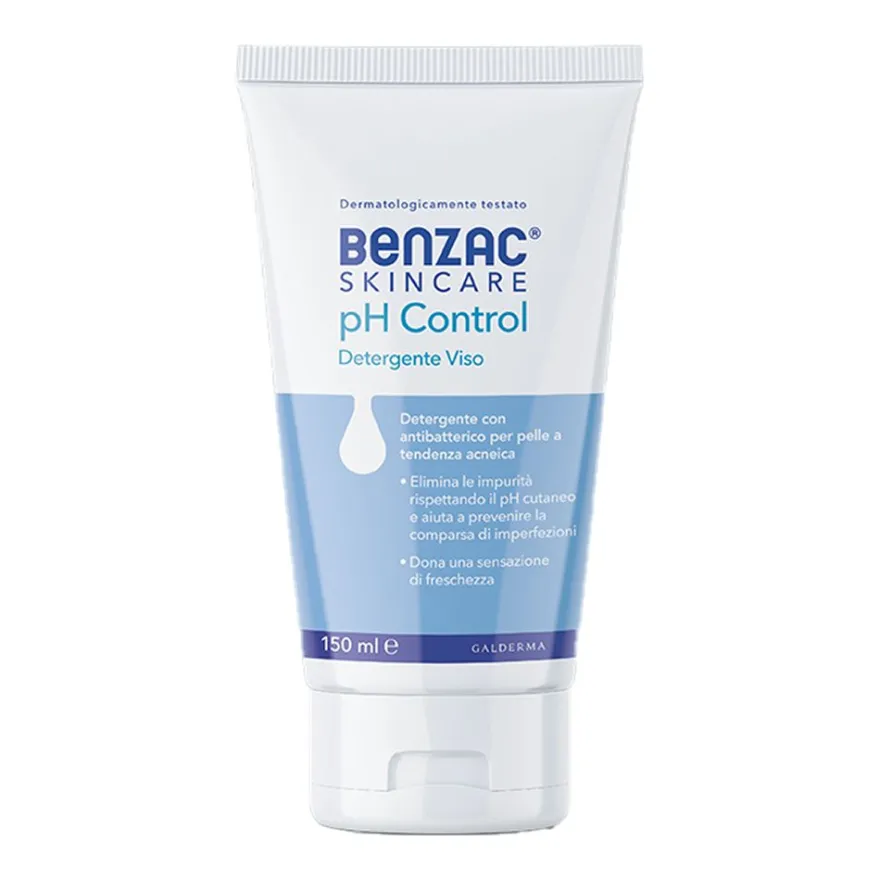 Benzac Skincare Ph Control Detergente Viso Pelle Acneica 150ml