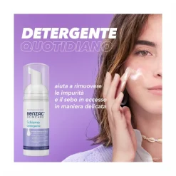 Benzac Skincare Schiuma Detergente Viso Pelle Acneica 130ml