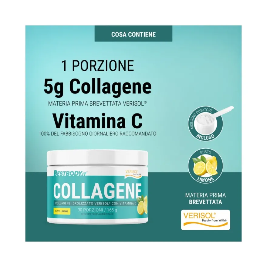 Bestbody Collagene Idrolizzato Verisol 165g