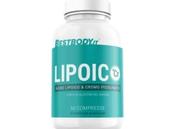 Bestbody Lipoic Cr Acido Alfa Lipoico 300mg e Cromo 60 Compresse