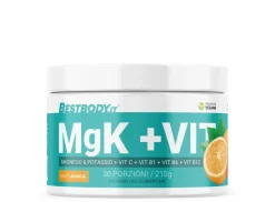 Bestbody Mgk +vit Il Tuo Alleato Per L'equilibrio Elettrolitico E La Resistenza Fisica 210g Gusto Arancia