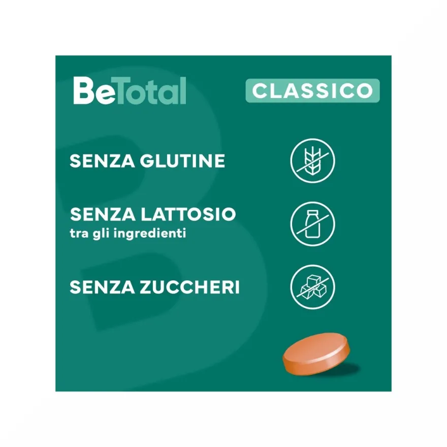 Be-Total Integratore Vitaminico B/B3/B12 Adulti 60 Compresse
