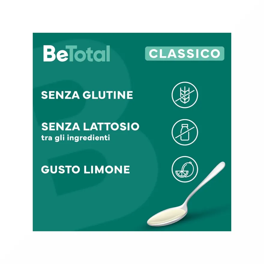 Be-Total Sciroppo Integratore Alimentare Vitamina B Sistema Immunitario Bambini Limone 100 ml