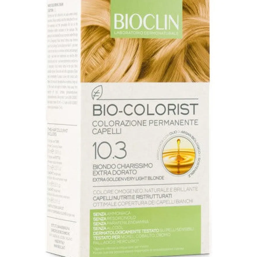 Bioclin Bio Colorist Colorazione Permanente 10.3 Biondo Chiarissimo Extra Dorato