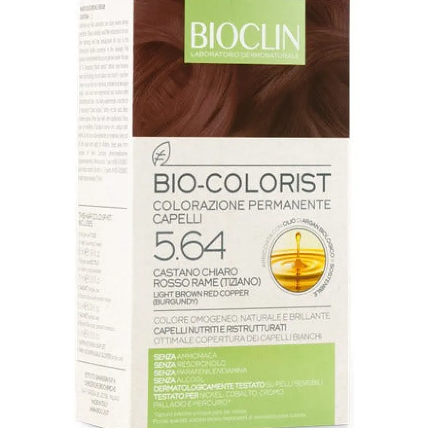 Bioclin Bio Colorist Colorazione Permanente 5.64 Castano Chiaro Rosso Rame