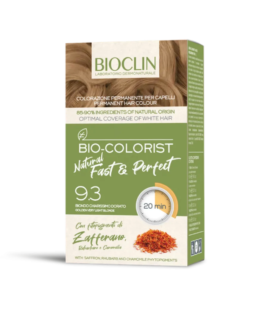 Bioclin Bio-Colorist Natural Fast E Perfect 9.3 Biondo Chiarissimo Dorato