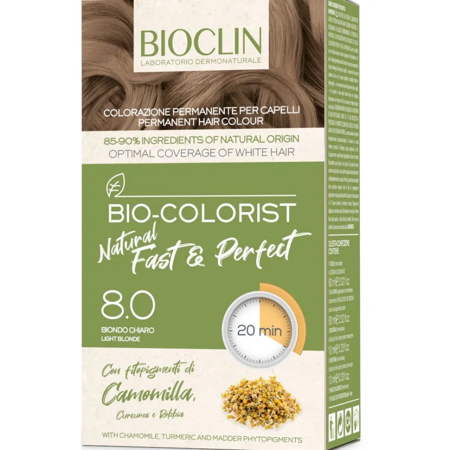 Bioclin Bio-Colorist Natural Fast E Perfect 8 Biondo Chiaro