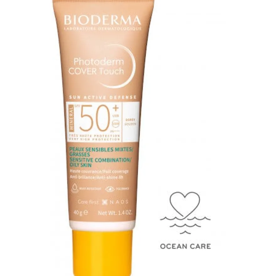 Bioderma Photoderm Mineral Cover Touch 40ml SPF 50+ Dorée
