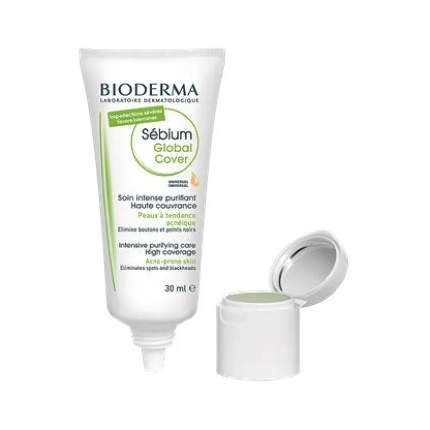 Bioderma Sébium Global Cover Trattamento Purificante 30ml+2g