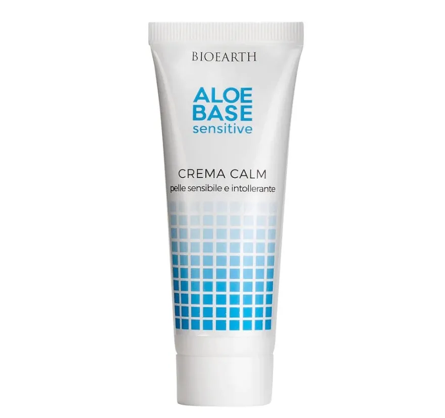 Bioearth Aloe Base Sensitive Crema Calm Viso 50ml
