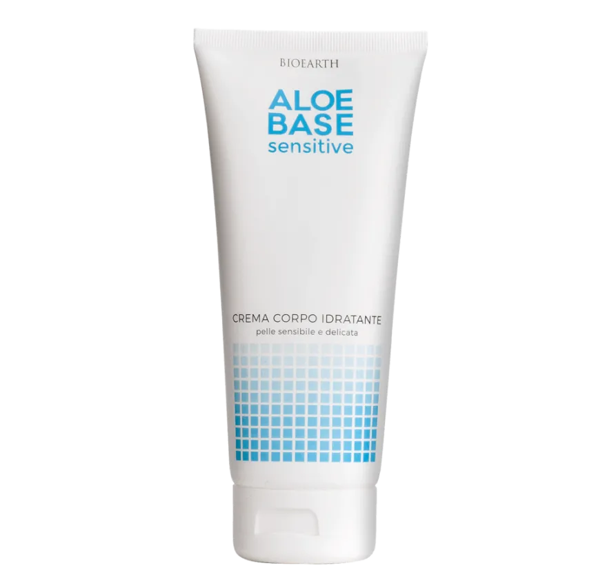 Bioearth Aloe Base Sensitive Crema Corpo Idratante 200ml