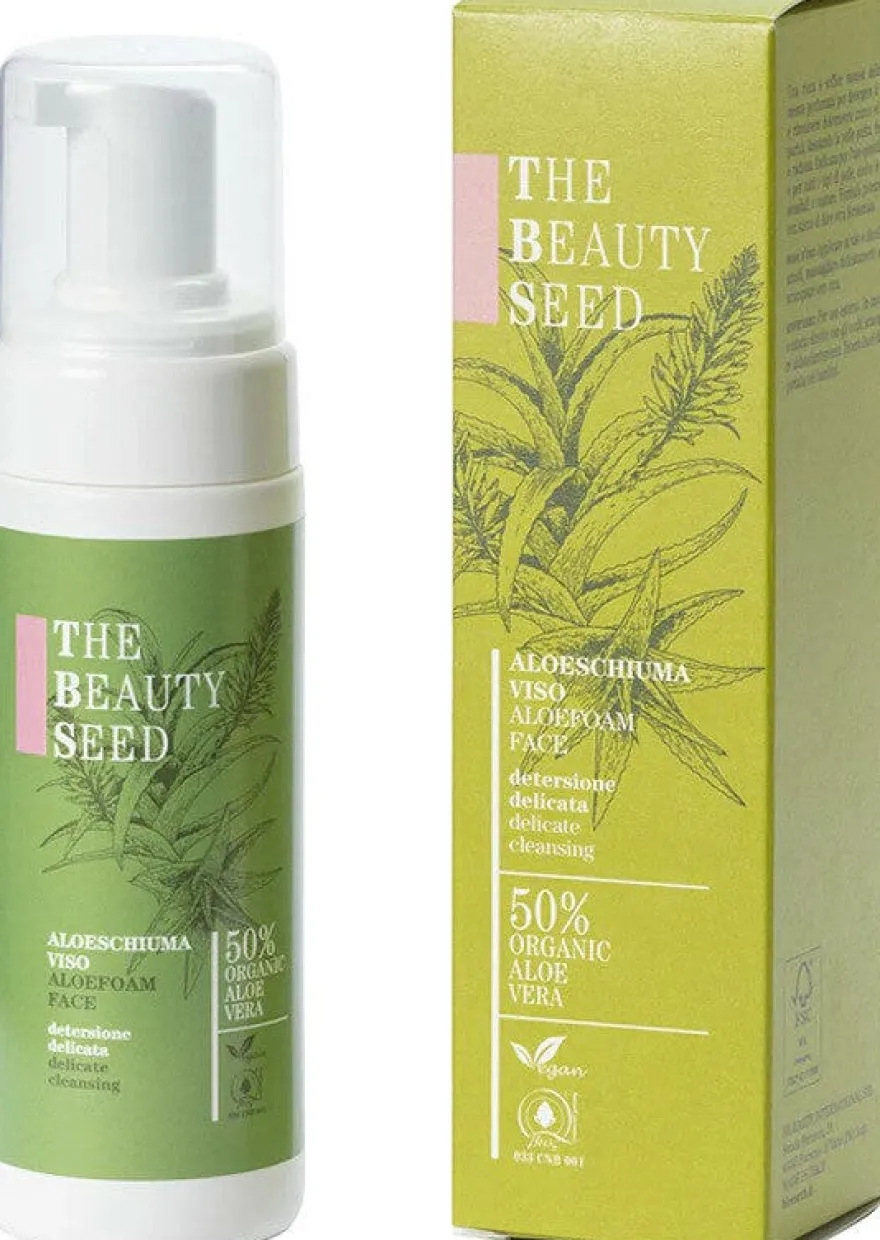 Bioearth Aloeschiuma Viso Pelli Sensibili 150ml