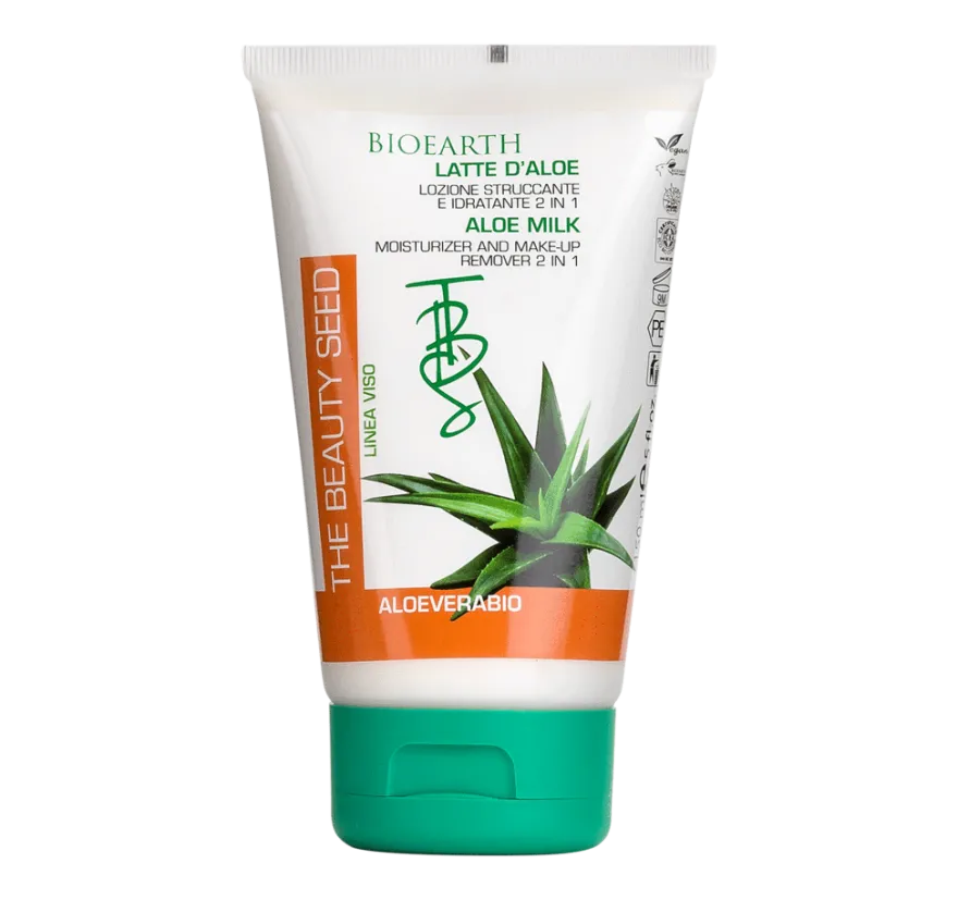 Bioearth Latte d'Aloe Detergente Idratante Viso 150ml