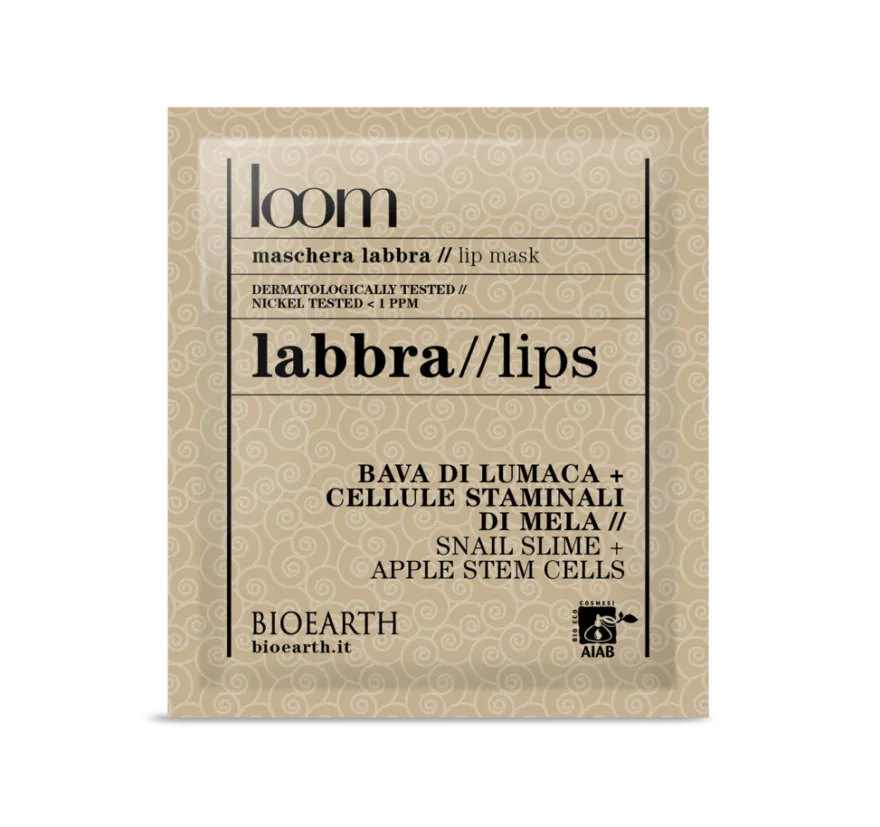 Bioearth Loom Maschera Labbra Bava Di Lumaca 3ml