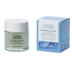 Bioearth Maschera Gel Viso Ficocianina 100ml